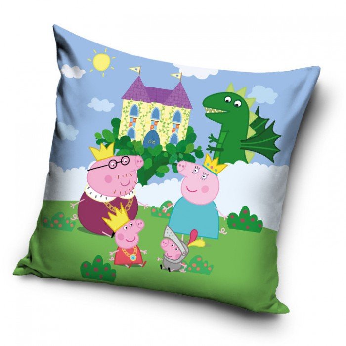 Peppa malac Storyteller párnahuzat 40x40 cm Peppa malac Storyteller párnahuzat 40x40 cm