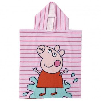 Peppa malac Sunny Day strand törölköző poncsó 50 x 115 cm Peppa malac Sunny Day strand törölköző poncsó 50 x 115 cm