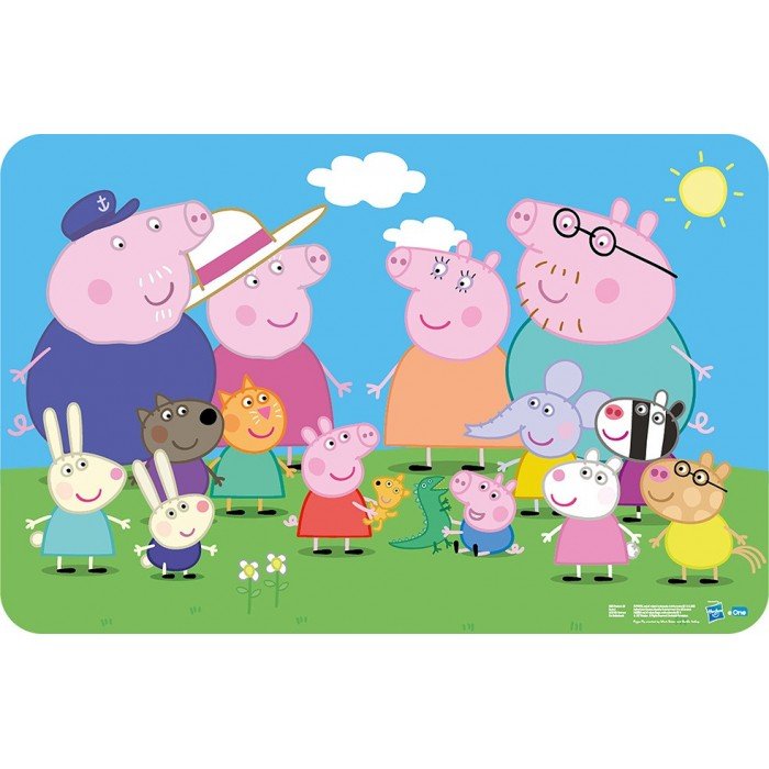 Peppa malac tányéralátét 43*28 cm