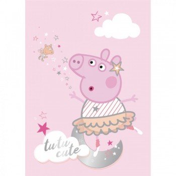 Peppa malac Tutu polár takaró 100x140cm Peppa malac Tutu polár takaró 100x140cm
