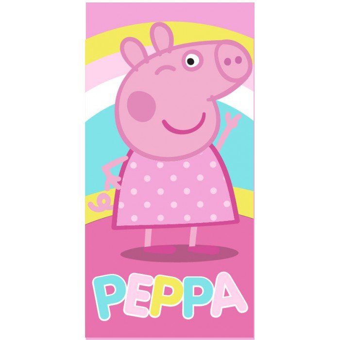 Peppa malac Wink fürdőlepedő, strand törölköző 70x140cm (Fast Dry)