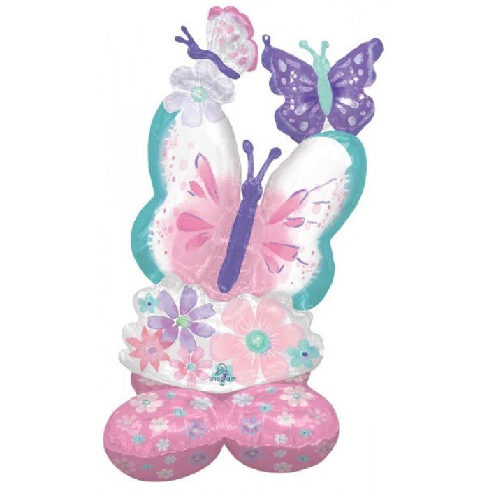 Flutter, Pillangó AirLoonz óriás fólia lufi 111 cm