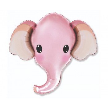 Pink Elephant, Elefánt fólia lufi 99 cm (WP) Pink Elephant, Elefánt fólia lufi 99 cm (WP)