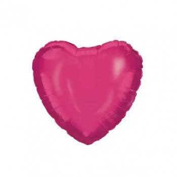 Pink Heart, Rózsaszín szív fólia lufi 46 cm Pink Heart, Rózsaszín szív fólia lufi 46 cm