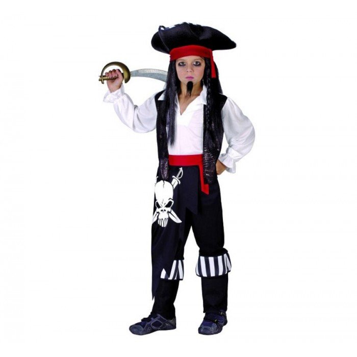 Pirate Captain, Kalóz jelmez 110/120 cm