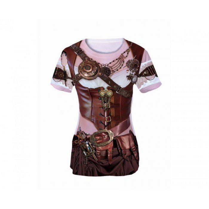 Pirate, Kalóz 3D női póló, felső M