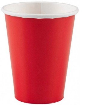 Apple Red papír pohár 8 db-os 250 ml Apple Red papír pohár 8 db-os 250 ml