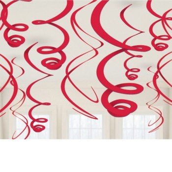 Apple Red, Piros szalag dekoráció 12 db-os szett Apple Red, Piros szalag dekoráció 12 db-os szett