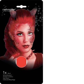 Make Up, Piros arcfesték 28 ml Make Up, Piros arcfesték 28 ml