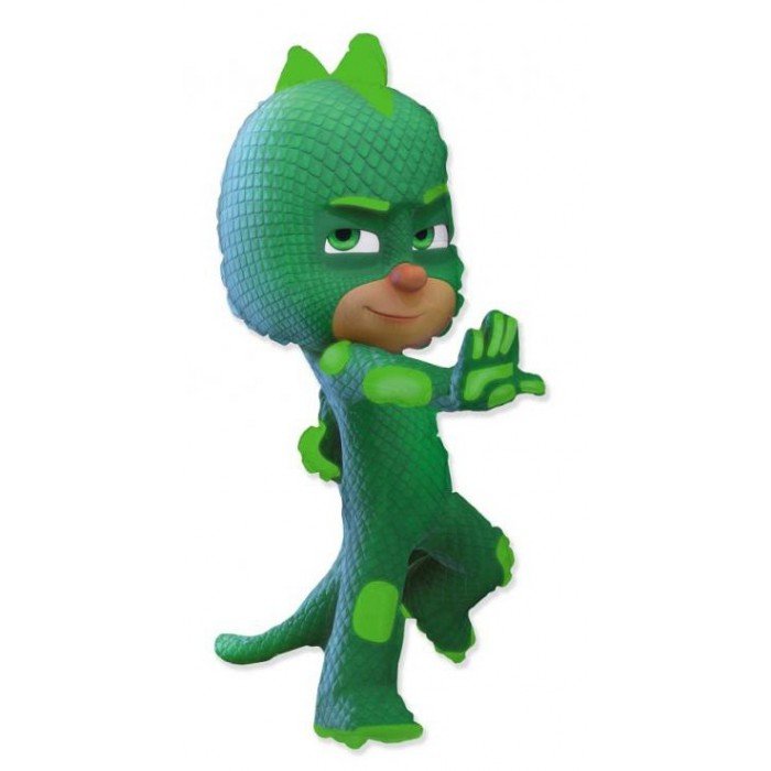 PJ Masks Gekko, Pizsihősök fólia lufi 61 cm (WP)