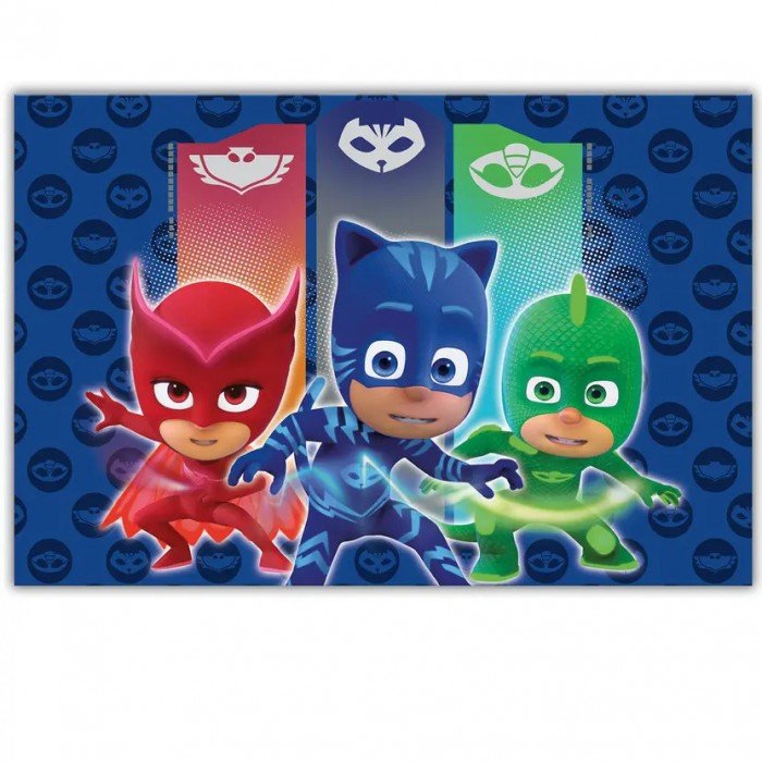 PJ Masks, Pizsihősök Asztalterítő 120*180 cm