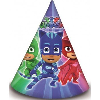 PJ Masks, Pizsihősök Parti kalap, csákó 6 db-os PJ Masks, Pizsihősök Parti kalap, csákó 6 db-os