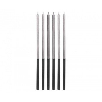 Platinum Silver, Ezüst tortagyertya, gyertya szett 6 db-os