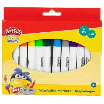 Play-Doh kimosható filctoll 12 db-os