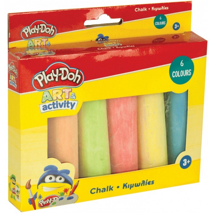 Play-Doh színes jumbo kréta 6 db-os