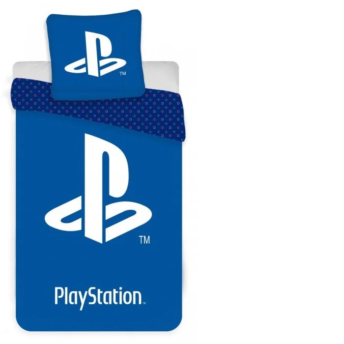PlayStation ágyneműhuzat Logo 140×200cm, 70×90 cm PlayStation ágyneműhuzat Logo 140×200cm, 70×90 cm