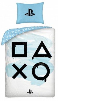 PlayStation ágyneműhuzat Buttons 140×200cm, 70×90 cm PlayStation ágyneműhuzat Buttons 140×200cm, 70×90 cm