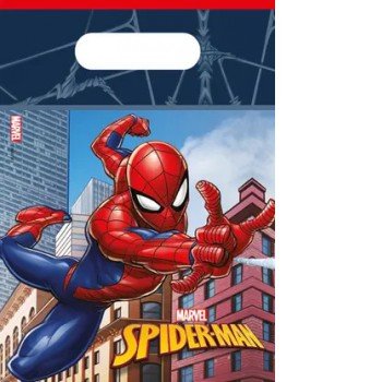 Spiderman Crime Fighter, Pókember ajándéktasak 6 db-os Spiderman Crime Fighter, Pókember ajándéktasak 6 db-os