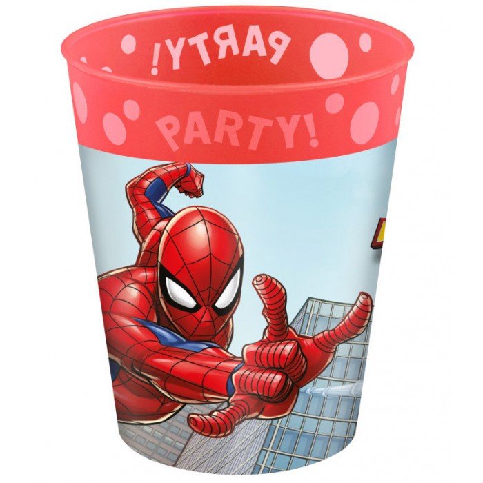 Pókember Crime Fighter pohár, műanyag 250 ml