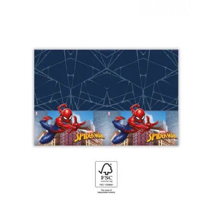 Spiderman Crime Fighter, Pókember papír asztalterítő 120x180 cm FSC