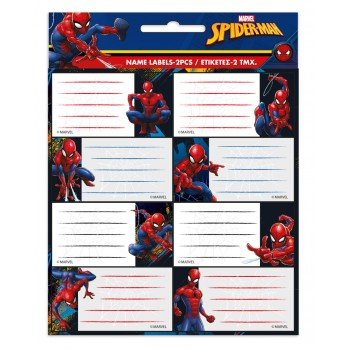 Pókember füzetcímke 16 db-os