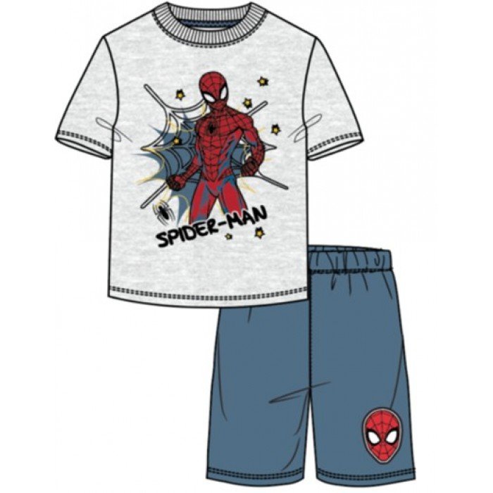 Pókember gyerek rövid pizsama 110-140 cm