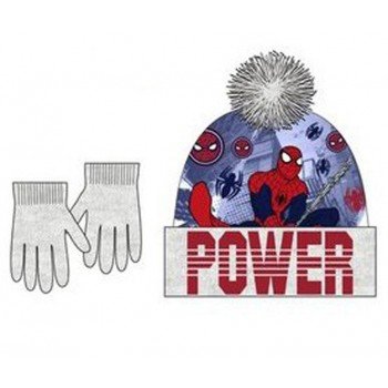 Pókember gyerek sapka + kesztyű szett 54 cm