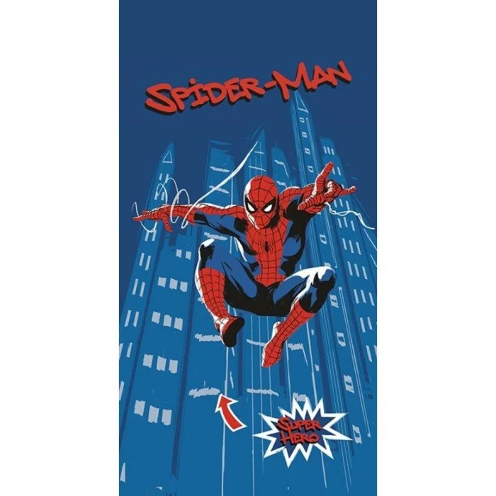 Pókember Hero fürdőlepedő, strand törölköző 70x140cm (Fast Dry) Pókember Hero fürdőlepedő, strand törölköző 70x140cm (Fast Dry)