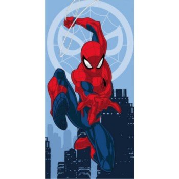 Pókember Jump fürdőlepedő, strand törölköző 70x140cm Pókember Jump fürdőlepedő, strand törölköző 70x140cm