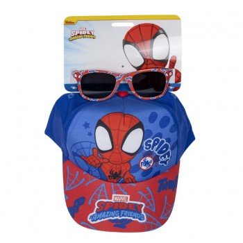 Pókember Spidey napszemüveg és baseball sapka szett Pókember Spidey napszemüveg és baseball sapka szett
