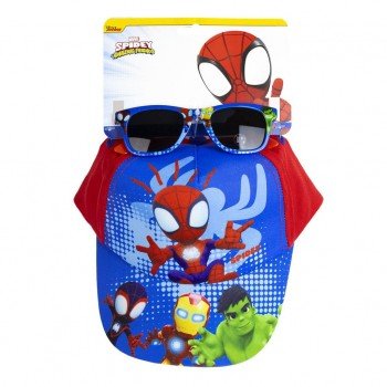 Pókember Spidey napszemüveg és baseball sapka szett Pókember Spidey napszemüveg és baseball sapka szett