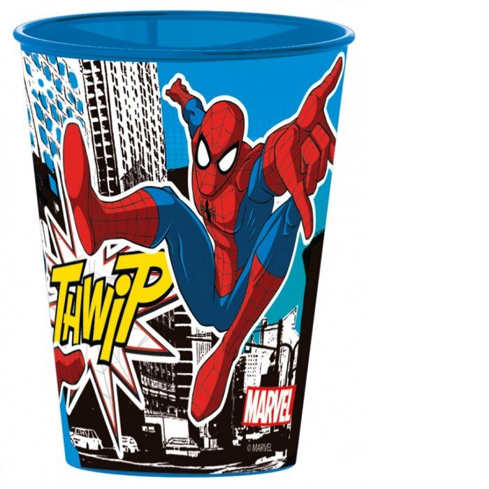 Pókember pohár, műanyag 260 ml Pókember pohár, műanyag 260 ml