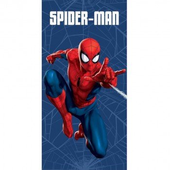 Pókember Web fürdőlepedő, strand törölköző 70x140cm Pókember Web fürdőlepedő, strand törölköző 70x140cm