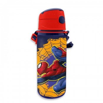 Pókember Web-Slinger alumínium kulacs akasztóval 600 ml Pókember Web-Slinger alumínium kulacs akasztóval 600 ml