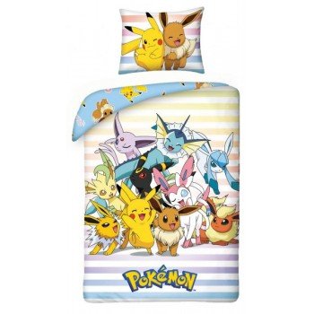 Pokémon ágyneműhuzat 140×200cm, 70×90 cm Pokémon ágyneműhuzat 140×200cm, 70×90 cm