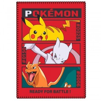 Pokémon Battle polár takaró 100x140 cm Pokémon Battle polár takaró 100x140 cm