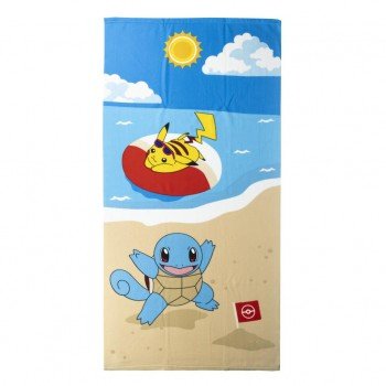 Pokémon Beach fürdőlepedő, strand törölköző 70x140cm (Fast Dry) Pokémon Beach fürdőlepedő, strand törölköző 70x140cm (Fast Dry)