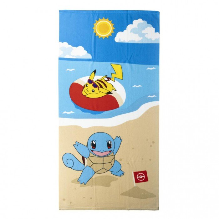 Pokémon Beach fürdőlepedő, strand törölköző 70x140cm (Fast Dry) Pokémon Beach fürdőlepedő, strand törölköző 70x140cm (Fast Dry)