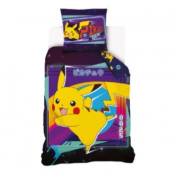 Pokémon Electric ágyneműhuzat 140×200cm, 70×90 cm Pokémon Electric ágyneműhuzat 140×200cm, 70×90 cm