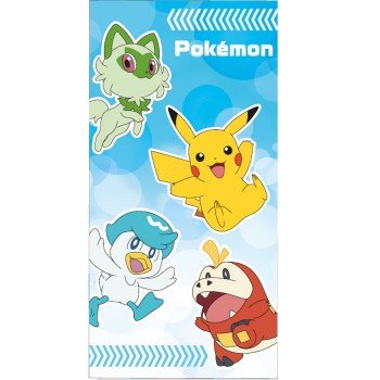 Pokémon Generation 9 fürdőlepedő, strand törölköző 70x140cm Pokémon Generation 9 fürdőlepedő, strand törölköző 70x140cm