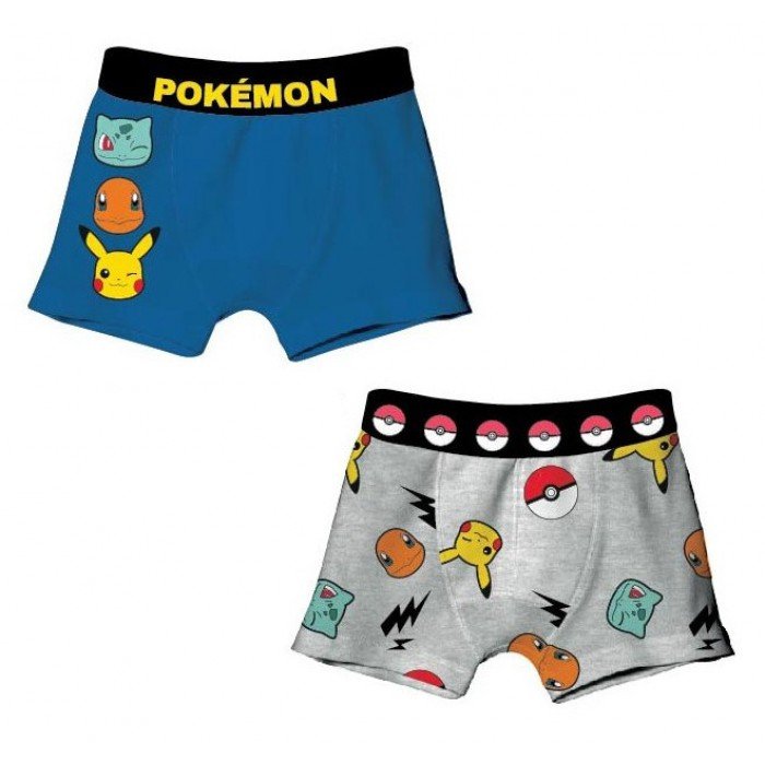 Pokémon gyerek boxeralsó 2 darab/csomag 146/152 cm