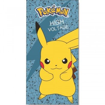 Pokémon High Voltage fürdőlepedő, strand törölköző 70x140cm (Fast Dry) Pokémon High Voltage fürdőlepedő, strand törölköző 70x140cm (Fast Dry)