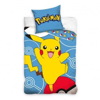 Pokémon Hop ágyneműhuzat 140×200cm, 70×90 cm Pokémon Hop ágyneműhuzat 140×200cm, 70×90 cm