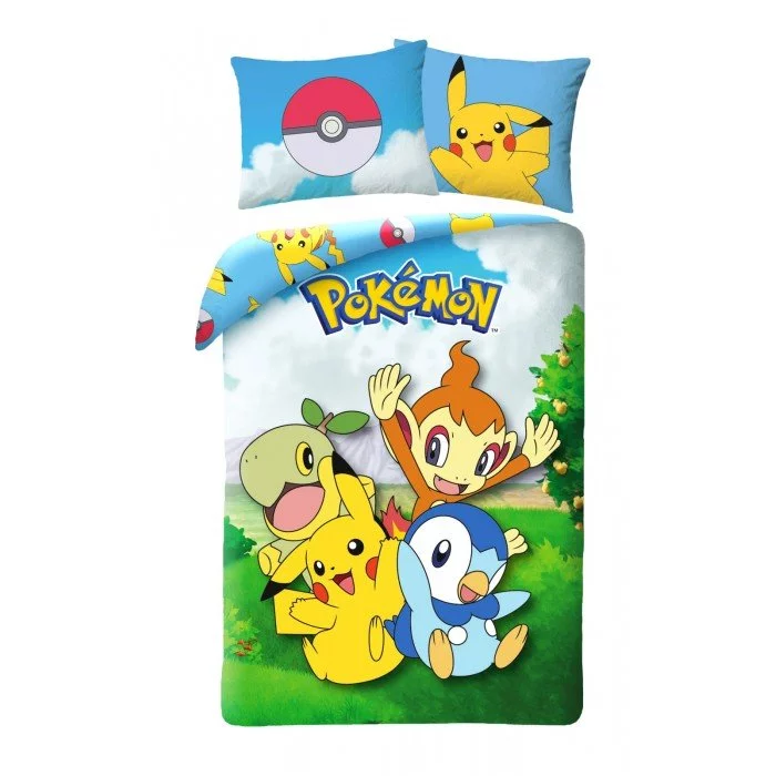 Pokémon Little Ones ágyneműhuzat 140×200cm, 70×90 cm Pokémon Little Ones ágyneműhuzat 140×200cm, 70×90 cm