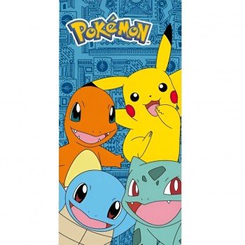 Pokémon Original fürdőlepedő, strand törölköző 70x140cm Pokémon Original fürdőlepedő, strand törölköző 70x140cm