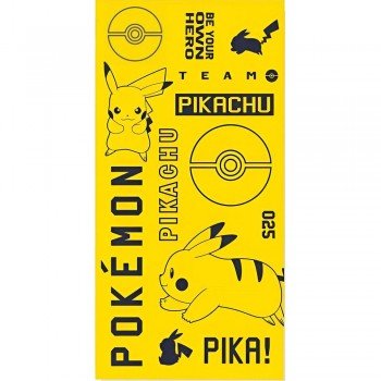 Pokémon Pika fürdőlepedő, strand törölköző 70x140cm Pokémon Pika fürdőlepedő, strand törölköző 70x140cm