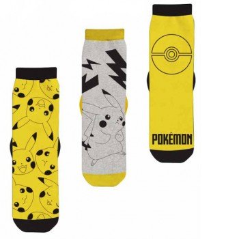 Pokémon Pika gyerek zokni 23/26