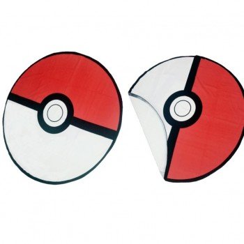 Pokémon Pokeball forma fürdőlepedő, strand törölköző 130 cm (Fast Dry) Pokémon Pokeball forma fürdőlepedő, strand törölköző 130 cm (Fast Dry)