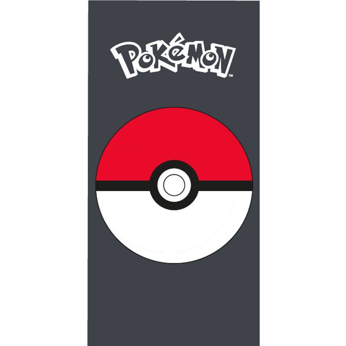 Pokémon Pokeball fürdőlepedő, strand törölköző 70x140cm Pokémon Pokeball fürdőlepedő, strand törölköző 70x140cm