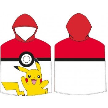 Pokémon strand törölköző poncsó 50x115 cm Pokémon strand törölköző poncsó 50x115 cm